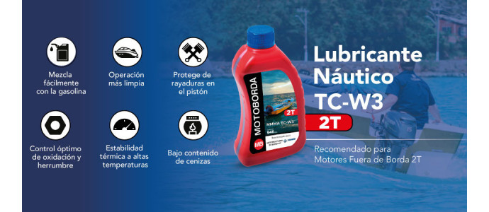 Navega con Confianza: Descubre el Lubricante Náutico 2T Motoborda con Clasificación NMMA TC-W3